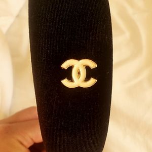 Sold - Chanel Signature Button Headband